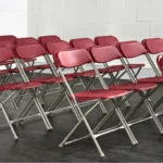Striaght Back Foldable Chair